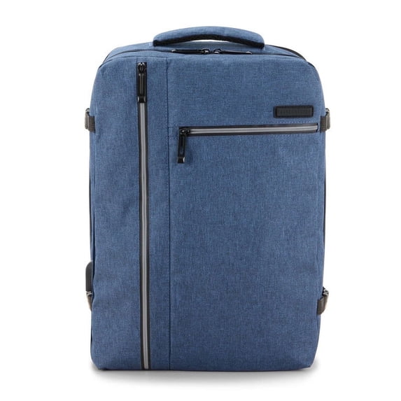 Travel Select Grayville 17" Multifunctional Tech Laptop Backpack with USB Port, Navy