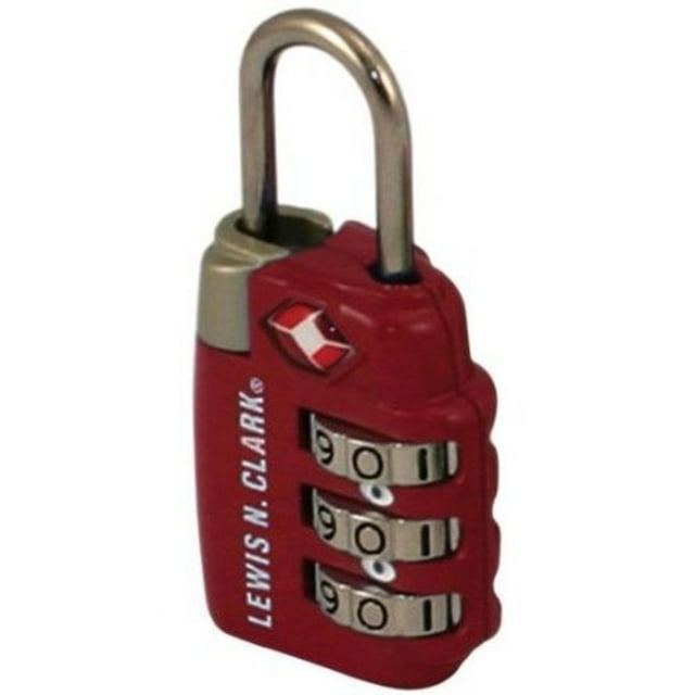 Travel Sentry Combination Lock, Red