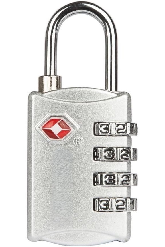 Travel Sentry Security Luggage Padlock Durable, Compact & Security luggage padlock.