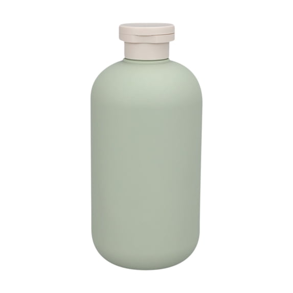 Travel Shampoo Bottles, Leak-Proof Flip-Top Containers for Toiletries, 1-Pack Set with 500ml Size, HDPE Plastic for Lotion, Conditioner, and Shower Gel