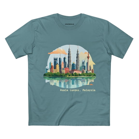 Travel Shirt, Tourist Shirt, Kuala Lumpur Shirt