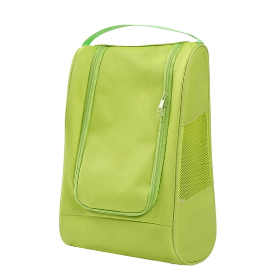 Travel Shoe Bag, Breathable Large Capacity Travel Storage Bag with Double Zipper, Portable Organizer for Sneakers, High Heels and Sports Shoes Green