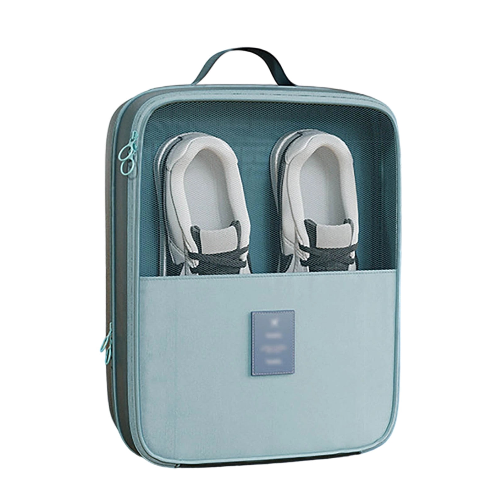 Travel Shoe Bags Holds 2 Pair, Portable Shoe Storage Organizer Pouch for Women & Teenagers, Daily Use and Luggage Shoe Organizer, Washable Shoe Carry Bag
