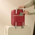 thumbnail image 1 of Travel Shoe Organizer Bag with 3 Compartments, Waterproof Portable Shoe Storage Box for Luggage, Gym and Short Trips, 1 of 6