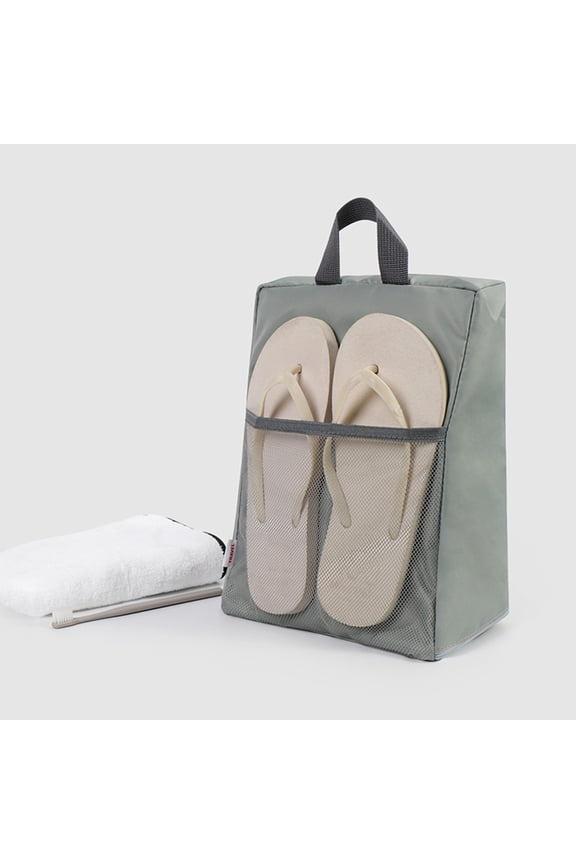 Travel Shoe Storage Bag, Large Capacity Portable Organizer with Roll Zipper and Breathable Mesh, Suitable for Sneakers, High Heels and Casual Shoes