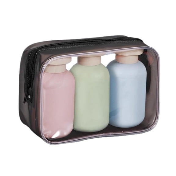 Travel Size Abs Plastic Bottles with Leak Proof Design for Airline Carry on Luggage, Portable and Reusable Travel Containers