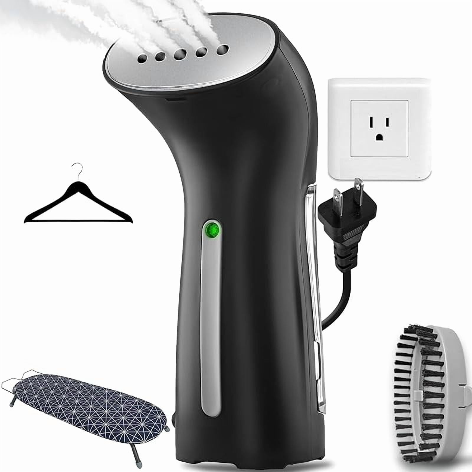 Travel Size Compact Travel Garment Steamer for Clothes to Go and Home Safe for Any Fabrics - Portable Handheld Steamer Powerful Steam Generator Iron for Clothes Best for Travel, 110V