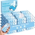 thumbnail image 1 of Travel Size Flushable Wipes, 40 Pack (240 Wipes) 99.5% Mini Water Wet Wipes Flushable Pack with e Vera for Sensitive Skin, Unscented Pocket Wipes for Adults, Travel Cleaning Essentials, 1 of 4