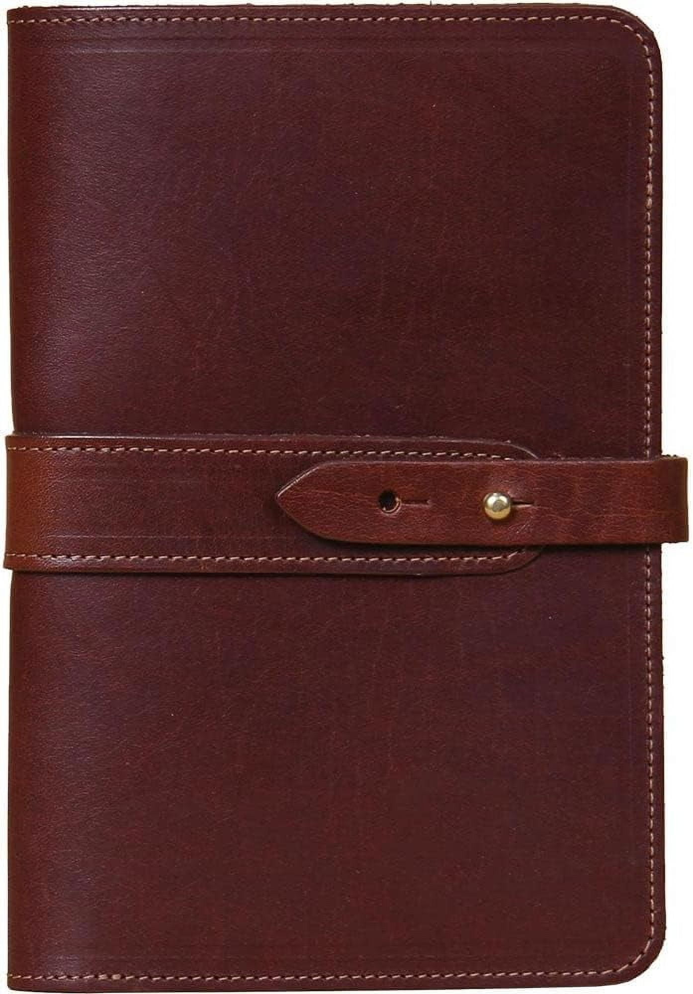Travel Size Leather Portfolio No. 20 - Brown | USA Made | Col. Littleton
