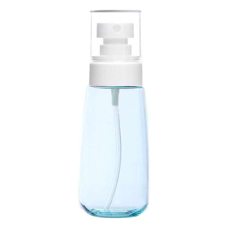 60ml Frosted Blue Glass Spray Bottles,Small Empty Fine Mist Perfume Refillable Reusable Travel Spray Bottle for Essential Oils/Hair/Aromatherapy