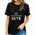 thumbnail image 1 of Travel Skyr Icelandic Dairy Breakfast Vanilla Frui Stylish Women's Graphic Tee Printed Short Sleeve, 1 of 5