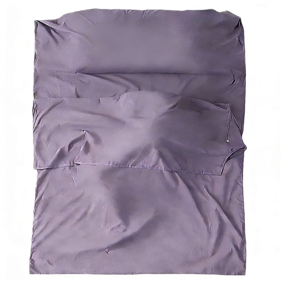 Travel Sleeping Bag Liner,Anti-Dirt Personal Hygiene Sheet for Adults,Lightweight Portable Hotel & Camping Sleep Sack,Long-lasting Quick Dry Microfiber,Gem Blue