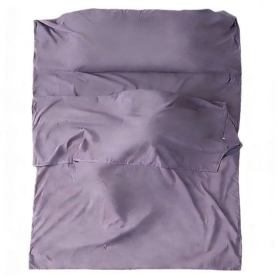 Travel Sleeping Bag Liner,Anti-Dirt Personal Hygiene Sheet for Adults,Lightweight Portable Hotel & Camping Sleep Sack,Long-lasting Quick Dry Microfiber,Gem Blue