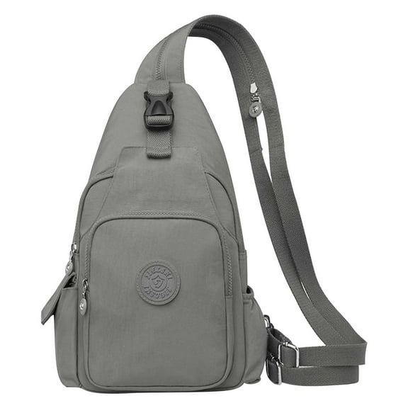 Travel Sling Bag, Large Capacity Crossbody Chest Bag, Anti-Theft Messenger Bag, Waterproof Hiking Backpack, Hands-Free Waist Pack for Phone Wallet Outdoor Sports,