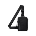 thumbnail image 1 of Travel Sling Bag for Men & Women, Crossbody Multipocket Chest Bag with Anti-Theft, Small Chest Bag Casual Trendy Waterproof Lightweight Phone Crossover Daypack - Black, 1 of 6