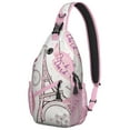 thumbnail image 1 of Travel Sling Bag Paris Hiking Daypack Crossbody Backpack Purse for Men Women, 1 of 6
