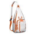 thumbnail image 1 of Travel Sling Bag for Men with Adjustable Shoulder Strap Shoulder Backpack Hiking Sling Backpack Travel Hiking Daypacks Marine Adorable Crab, 1 of 4