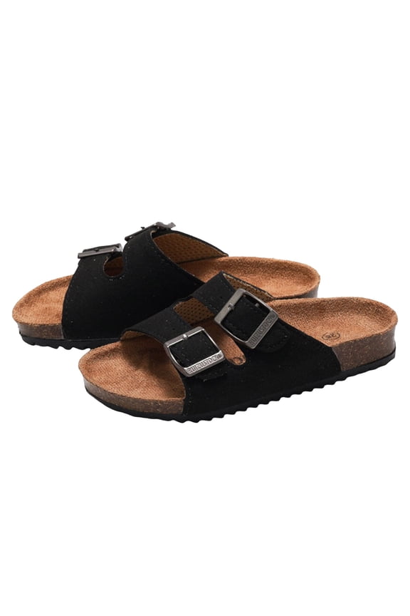 Travel Slippers With Pouch Boys Girls Shower Slides Open Toe Soft Sole Anti-Slip Snowflake Gradient House Shoes 2025 Summer Trendy Slippers
