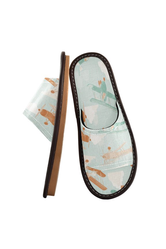 Travel Slippers for Women Men Lightweight Sandals Indoor Outdoor Slides Cute Airplanes