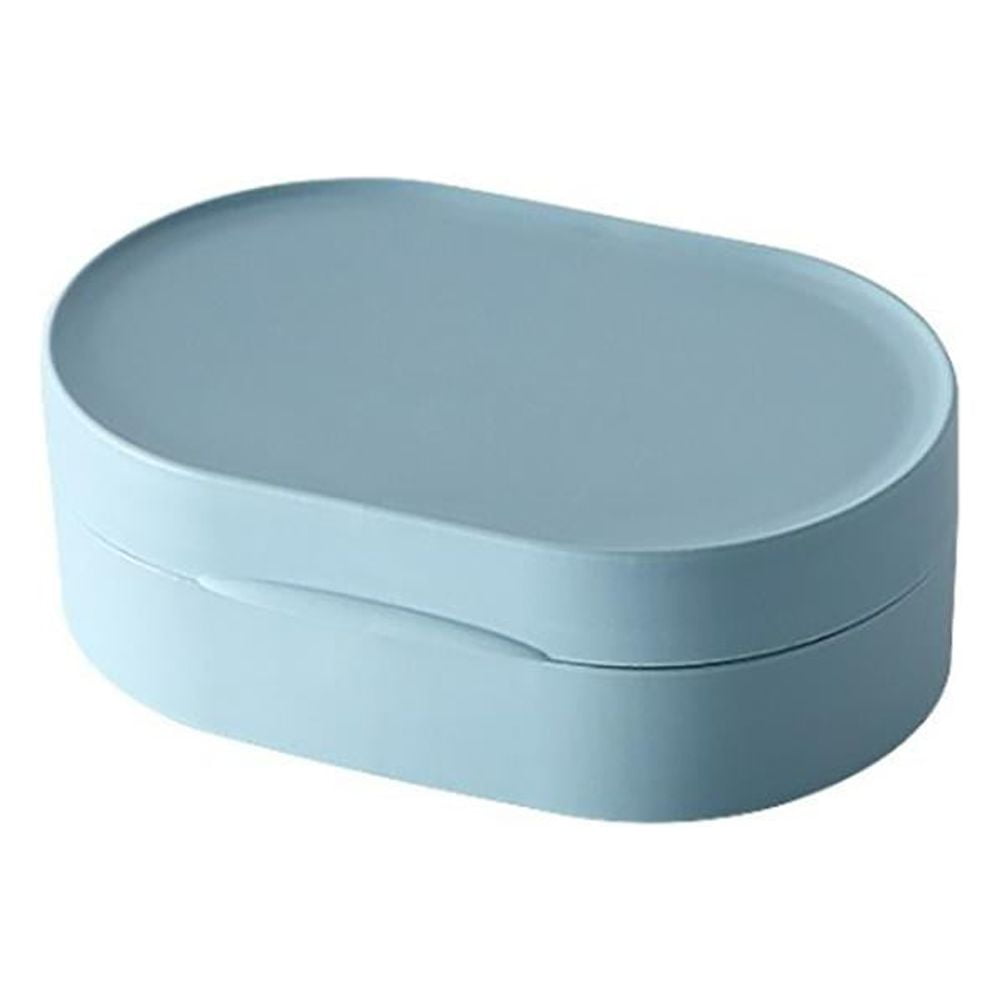 Travel Soap Case Box Holder with Lid Portable Leak Proof Soap Dish