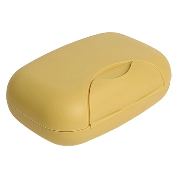 Travel Soap Case, Colorful Portable Soap Holder for Home, Bathroom, Hiking, Camping, Outdoor-Yellow