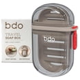 thumbnail image 1 of Travel Soap Holder with Lid - Draining Soap Box for Shower -Compact Travel Soap Case Leak-Proof Design for Camping, Hiking, Gym & Outdoor Use | Keeps Soap Dry & Hygienic, 1 of 7