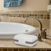 Travel Soap Dish with Lid - Draining Soap Bar Holder - Travel Soap Container - Portable Soap Case for Traveling, Camping, Outdoor, Gym, Bathroom,Travel Essentials, 4.72x2.99x1.97"