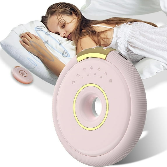 Travel Sound Machine, Pillow Conduction White Noise Machine, Bluetooth Speaker, 7 Natural Sounds, USB Charging, Timer Shutdown, Volume Adjustment, Portable Sleep Aid, for Adults Kids, Ideal Gift