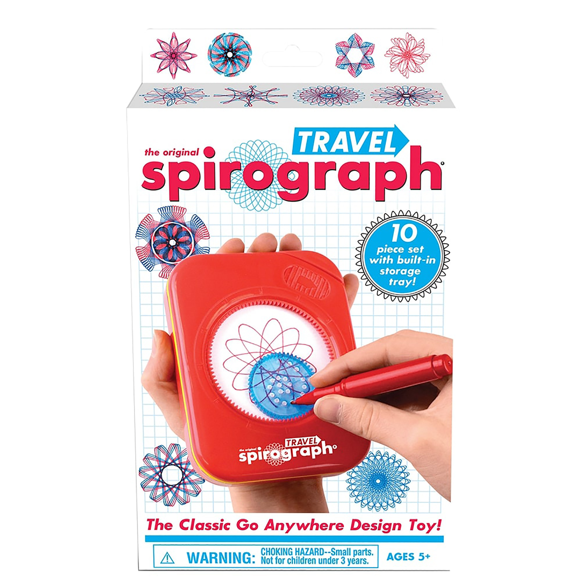 Travel Spirograph- the Classic Go Anywhere Design Toy - image 1 of 4
