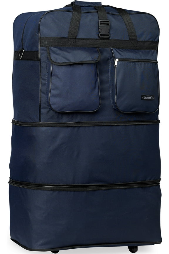 Travel Sport Hipack 36" Inch expandable wheeled duffle bag Navy Blue