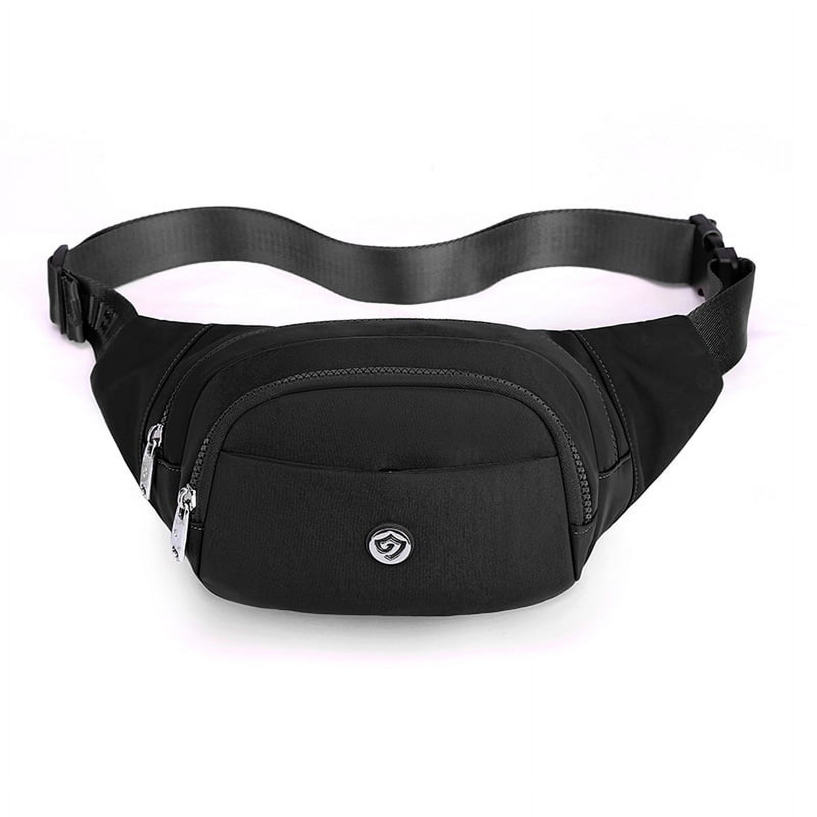 Travel Sports Bag Waist Bag Fanny Pouch Crossbody Bag,Black