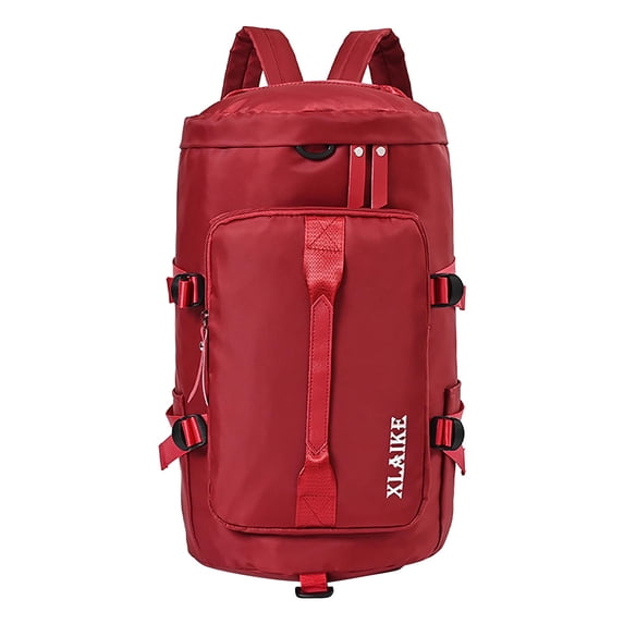 Travel Sports Swimming Bag with Multiple Back Straps, Independent Shoe Compartment, Dry and Wet Separation, Quick-Drying Material, Abundant Space for Short-Distance Travel, Yoga, Fitness - 45X25X21CM