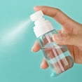 thumbnail image 1 of Travel Spray Bottle, 2oz Refillable Fine Mist Plastic Sprayer, Leak-Proof, Durable, Portable Cosmetic Bottle for Perfume, Skincare, Hair, Lotion, Easy Use, Travel, Gym, Home, Outdoors, 1 of 6
