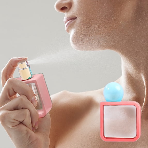 Travel Spray Bottle | Portable Refillable Atomizer for Cologne & Essentials Oils | Leak-Proof Screw Top | 1-Piece Mini Bottle for Travel & Purse