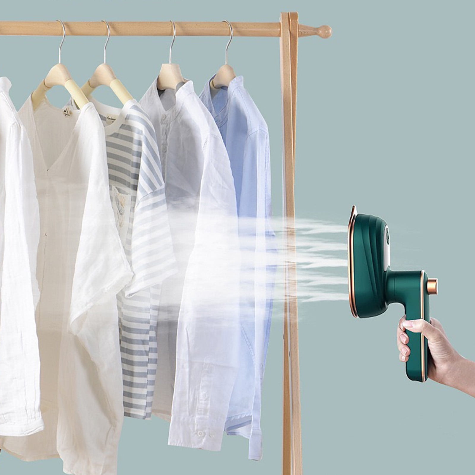 Travel Steamer Iron for Clothes Mini handheld size portable fabric