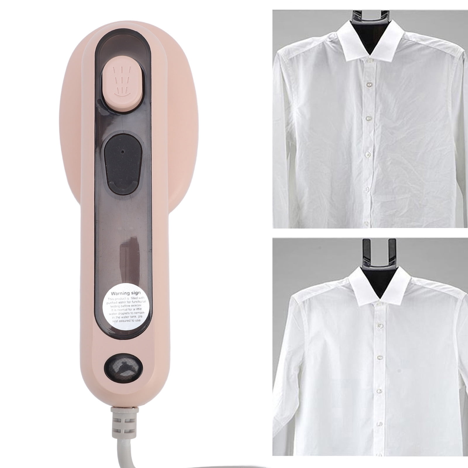 Travel Steamer Iron for Clothes Mini - Portable Ironing Machine Travel Small Size Portable Steamer Travel College Dorm Home Office