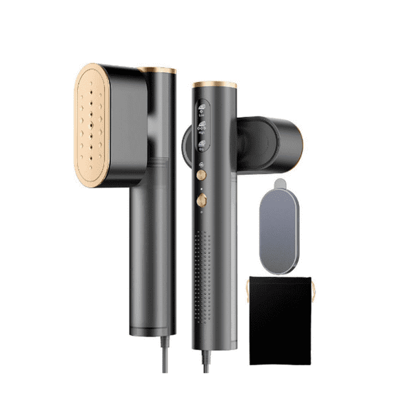 Travel Steamer for Clothes,100-220V Portable Iron,15s Heat Up,Steamer  Iron 2 In 1, Travel Size,Large Ceramic Heat Panel,for Global  Europe