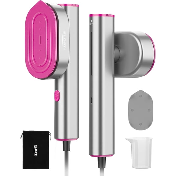 Travel Steamer for Clothes, Portable Handheld Steamer for Clothes, 1200W Strong Power, 15S Fast Heat-up, Strong Penetrating Steam, 2 In 1, 110V-120V