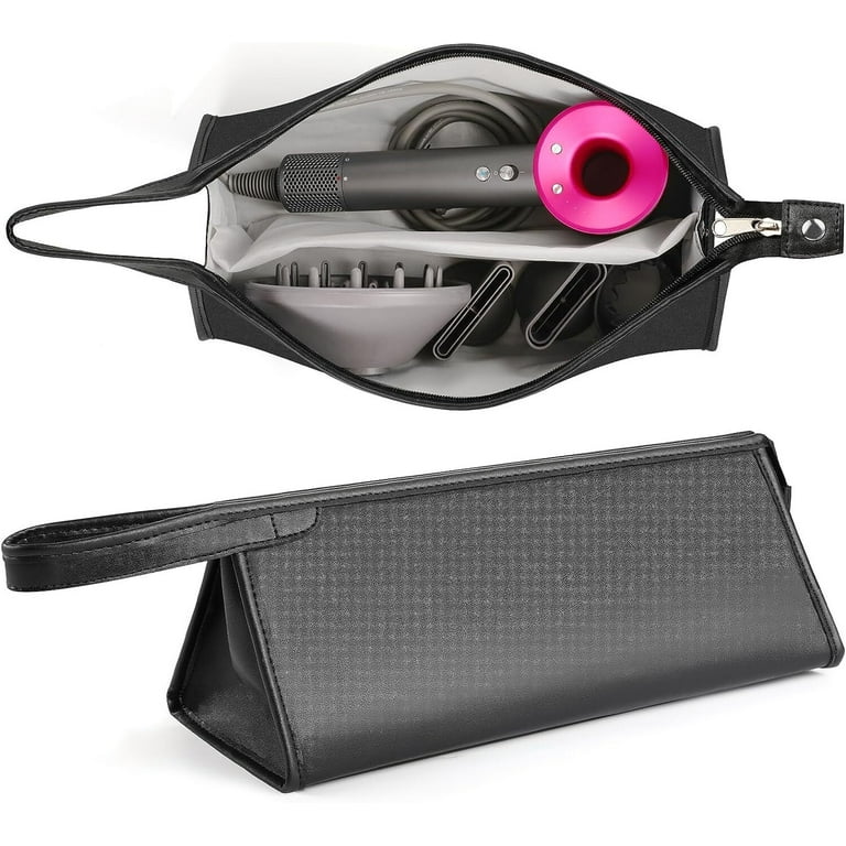 Travel Storage Bag Compatible with Dyson Airwrap Styler Air Styling Drying System Portable Carrying Case Organizer for Airwrap Styler and