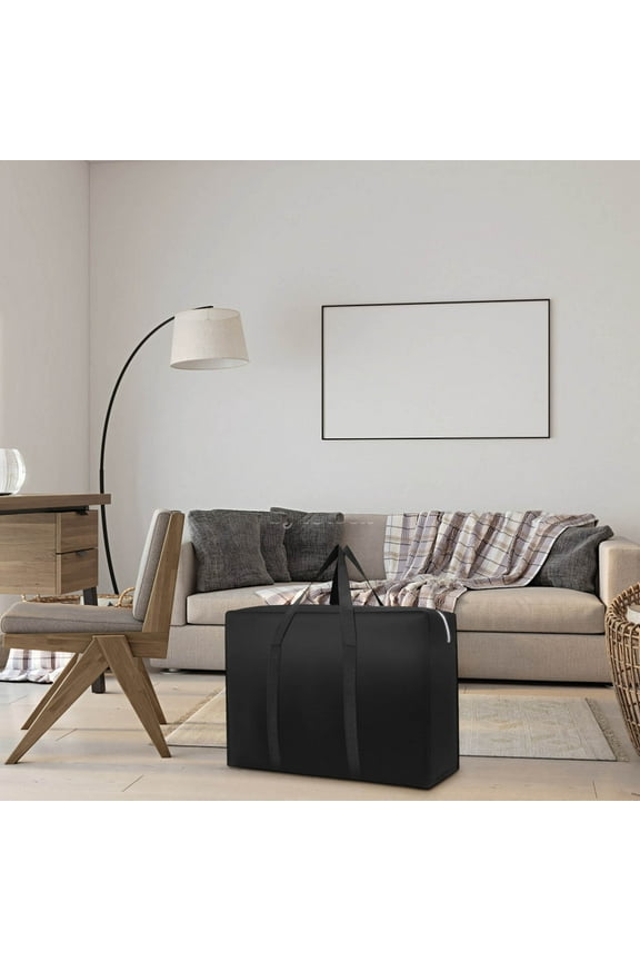 Travel Storage Bag, Large Capacity Moving Duffel, Lightweight Non-Woven Fabric with Reinforced Handles, Ideal for Relocations and Seasonal Organization, Homeowners and Renters