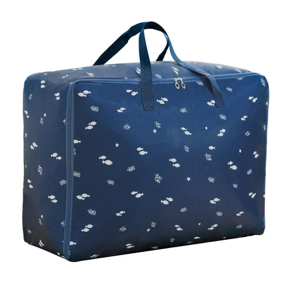 Travel Storage Bag Multi Functional Pull Rod Waterproof Foldable Extra Large Handbag Clothes Moving Luggage Storage Bag