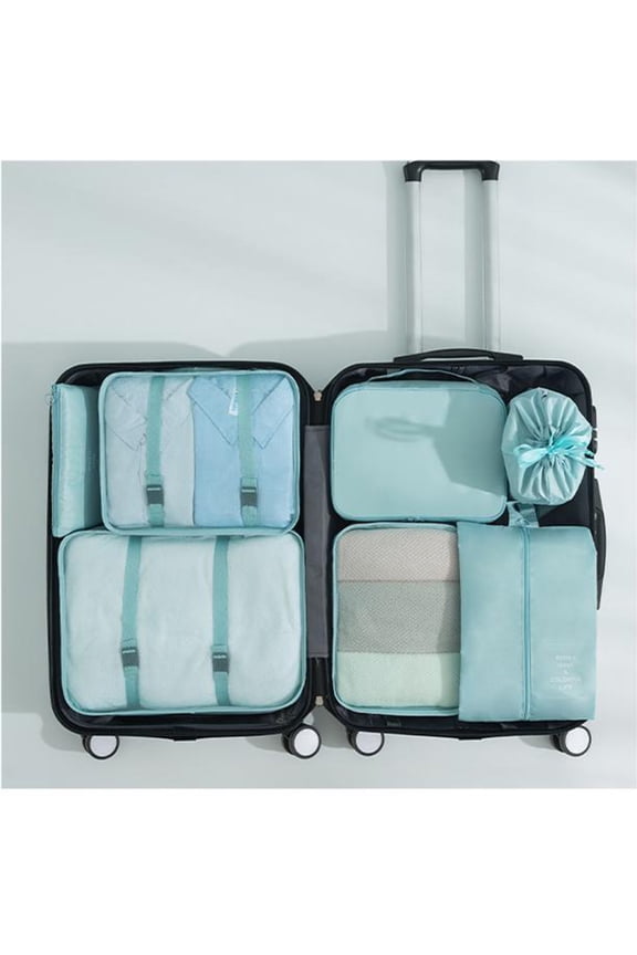 Travel Storage Bag - Multi-function Clothing Packaging Organizer Set with Garment Bags and Shoe Bag for Efficient Packing & Neat Luggage, JASKFLY