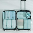 thumbnail image 1 of Travel Storage Bag-piece Set, Clothing Luggage Storage, Sleek Modern Style, Keeps Clothes Organized, Packing Cubes, Garment Bag, Suitcase Packing Solution, Durable Polyester Fabric,, 1 of 9