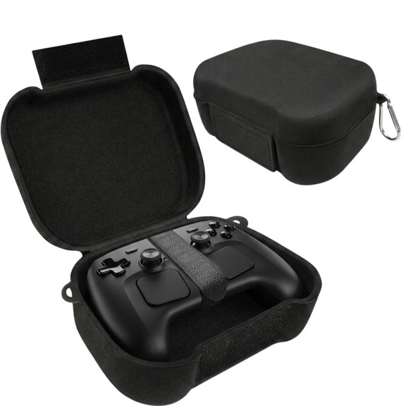 Travel Storage Case for Steam Controller 2026 Shockproof Oxford Cloth Hard Box Game Console Protective Bag