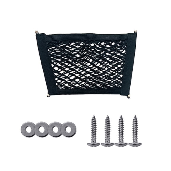 Travel Storage Mesh Net Easy to Attach & Detach Storage Bag Electric Scooter Storage Net Bag for Motor Scooters & Bikes