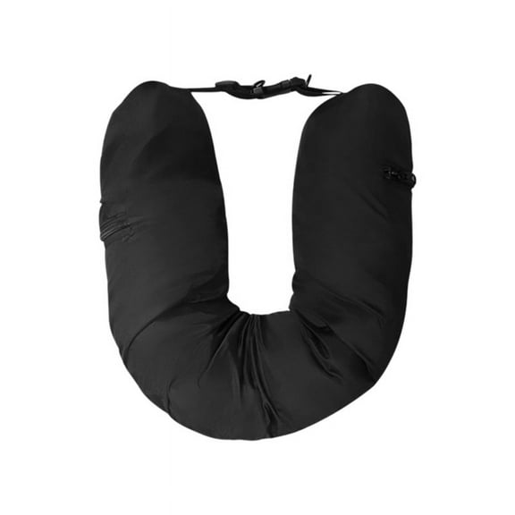 Travel Stuffable Neck Pillow Luggage Space-Saving Portable Refillable Neck Support Cushion Car Airplane Headrest Pillow