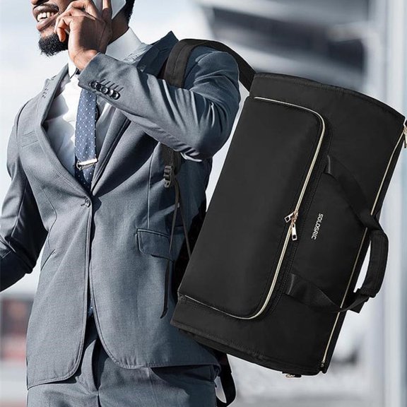 Travel Suit Dustproof Bag Convertible Wear-resistant Folding Storage Backpack,53L