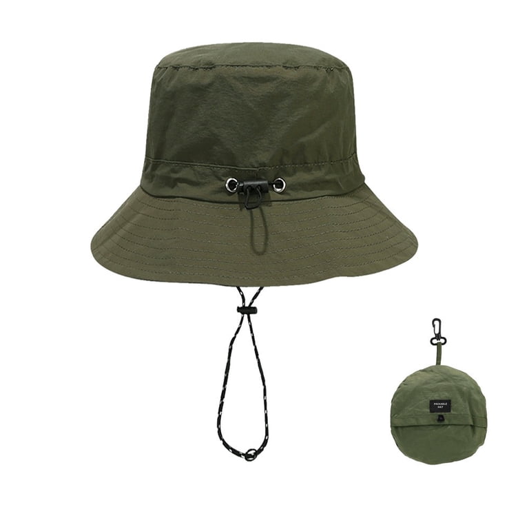 Travel Sun Hat for Woman Men Waterproof Quick Dry Bucket  display picture 1