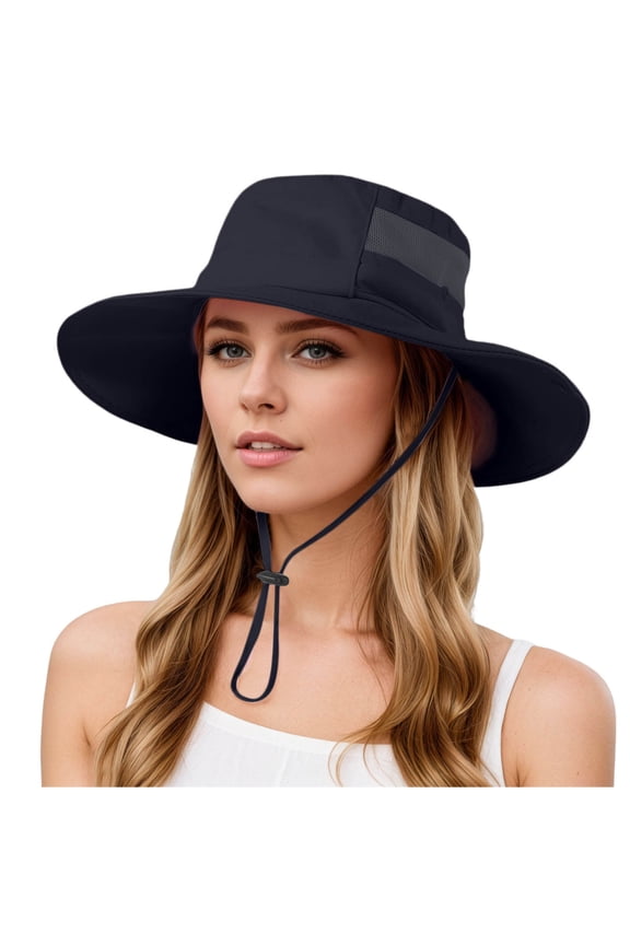 Breathable Bucket Hat For Men Women Outdoor Sports Casual Summer Sun Hat Adjustable Drawstring Lightweight Unisex Fishing Cap