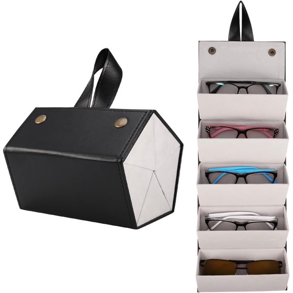 Travel Sunglasses Organizers Sunglass Travel Case Sunglass Travel Case for Multiple Pairs(4 slot,5 or 6 slots)